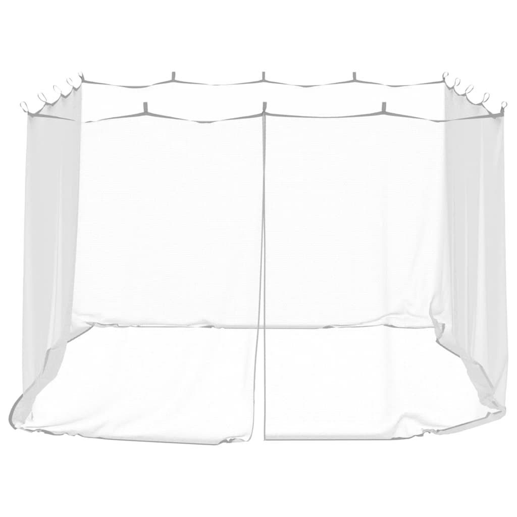 Zanzariera per Esterni 220 Maglie Bianca 300x300x200 cm