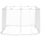 Zanzariera per Esterni 220 Maglie Bianca 300x300x200 cm