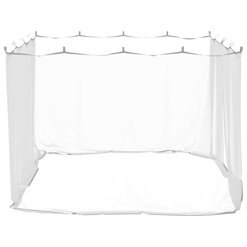 Zanzariera per Esterni 220 Maglie Bianca 300x300x200 cm