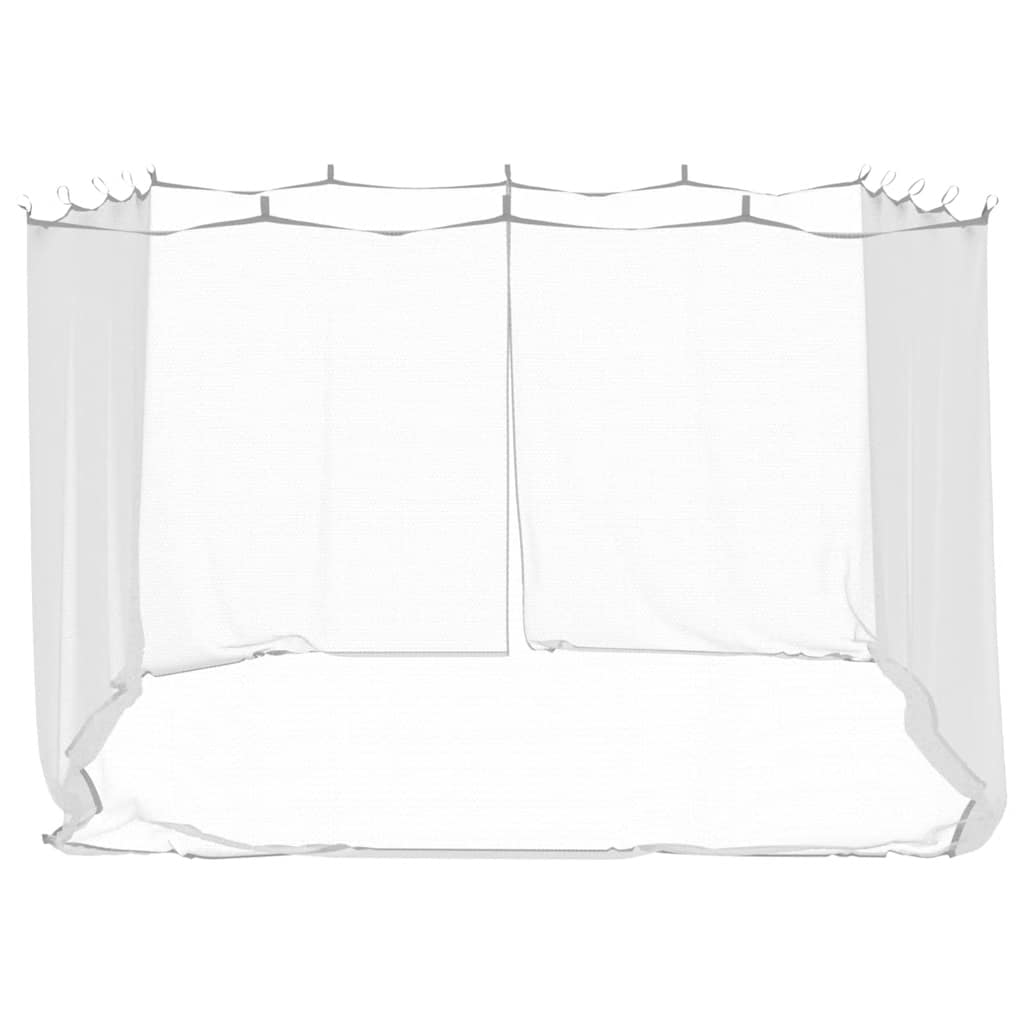 Zanzariera per Esterni 220 Maglie Bianca 300x300x200 cm