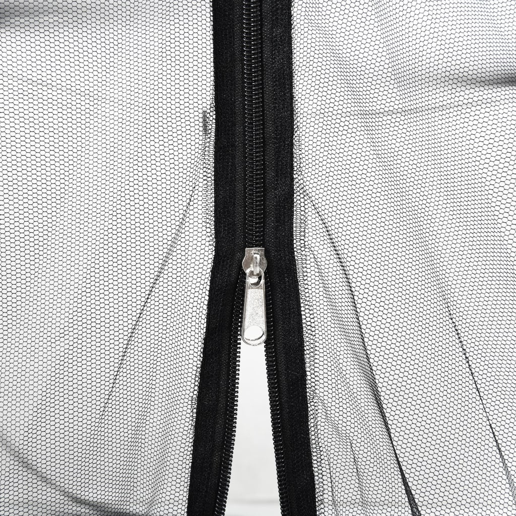 Zanzariera per Ombrellone 220 Rete Nera Φ300x230 cm