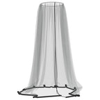 Zanzariera per Ombrellone 220 Rete Nera Φ330x250 cm
