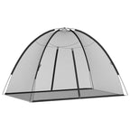 Zanzariera Mongolia con Porte 220 Rete Nera 200x120x130 cm