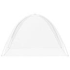 Zanzariera Mongolia con Porte 220 Rete Bianco 200x200x130 cm