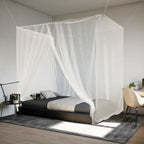 Zanzariera Sospesa 156 Rete Bianca 220x200x210 cm