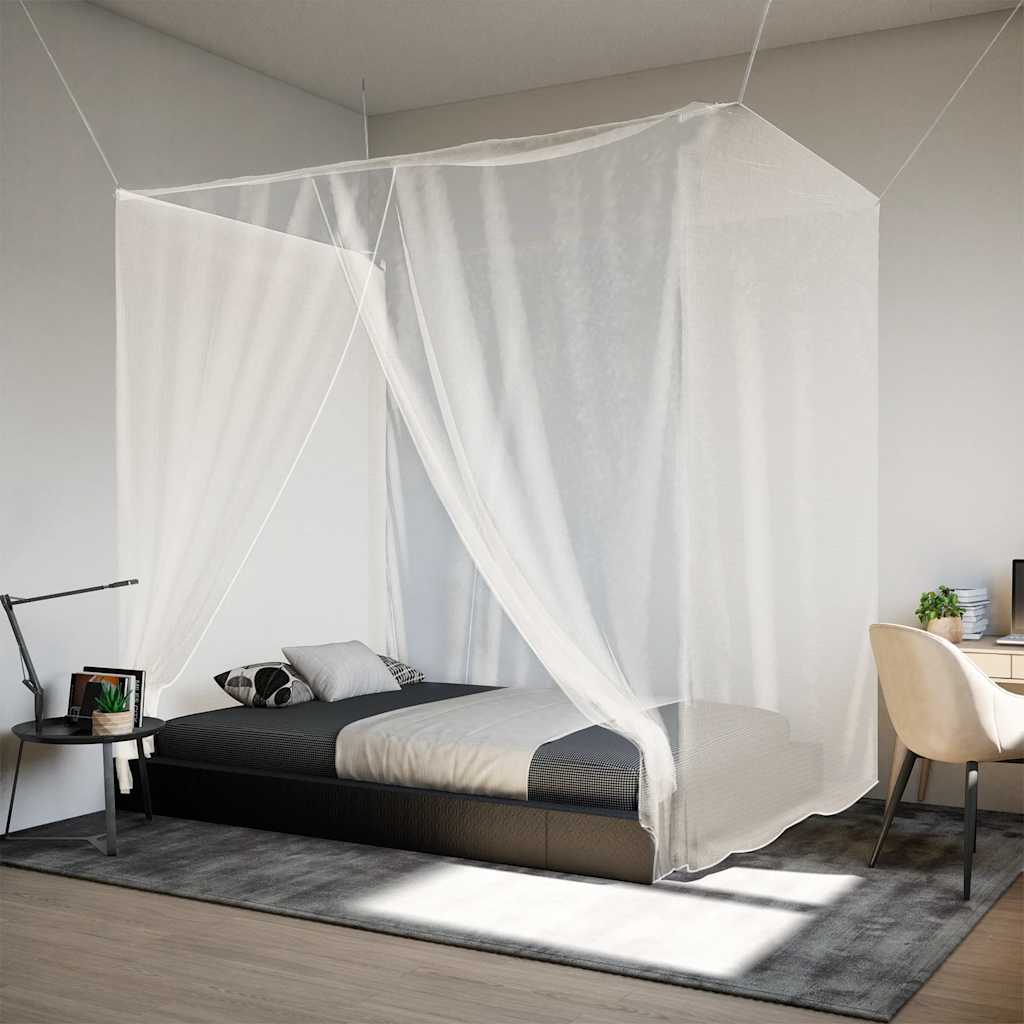 Zanzariera Sospesa 156 Rete Bianca 220x200x210 cm