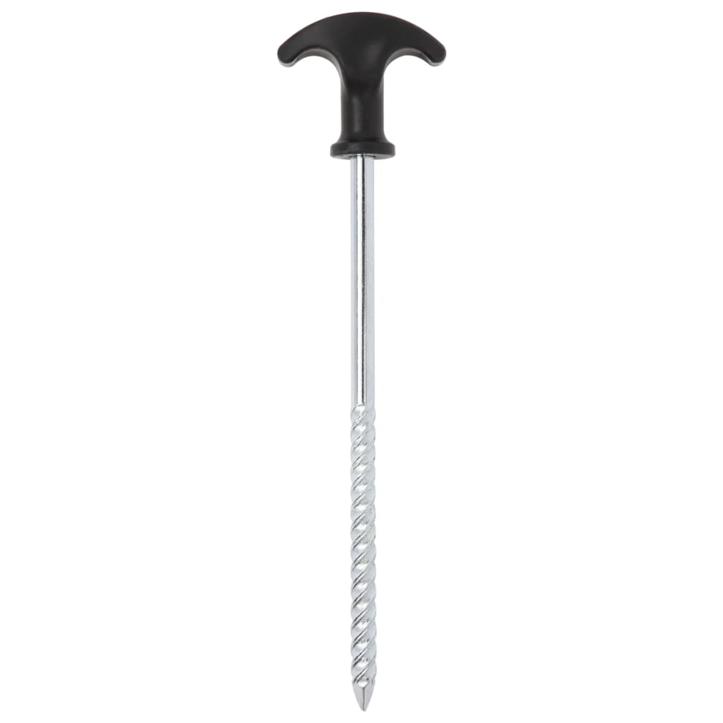 Picchetti per Tenda 24 pz 20 cm Ø7 mm in Acciaio Zincato
