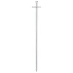 Picchetti per Tenda 24 pz 29,5 cm Ø6 mm in Acciaio Zincato