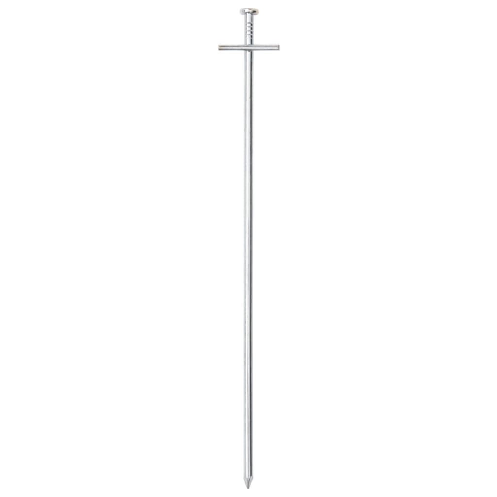 Picchetti per Tenda 24 pz 29,5 cm Ø6 mm in Acciaio Zincato
