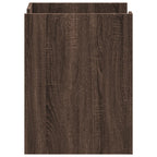 Comodino Rovere Marrone 45x50x65 cm in Legno Multistrato