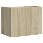 Comodino a Muro Rovere Sonoma 45x30x35 cm