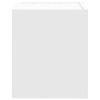 Comodino a Parete Bianco 45x30x35 cm