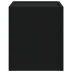 Comodini a Muro 2 pz Nero 45x30x35 cm
