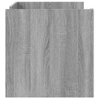 Tavolino Salotto Grigio Sonoma 100x50x50 cm Legno Multistrato