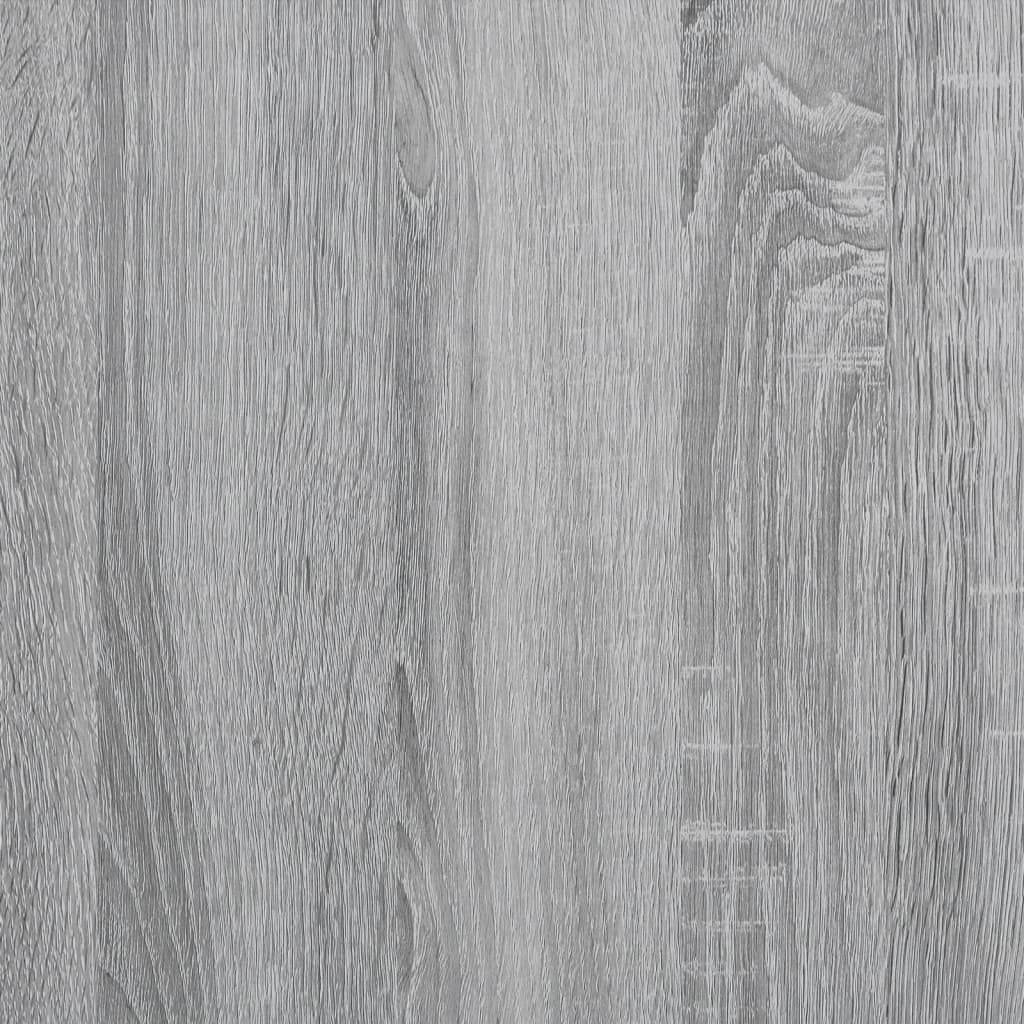 Tavolino Salotto Grigio Sonoma 100x50x50 cm Legno Multistrato