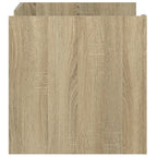 Tavolino da Salotto Rovere Sonoma 80x50x50 cm Legno Multistrato