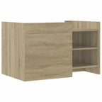 Tavolino da Salotto Rovere Sonoma 80x50x50 cm Legno Multistrato