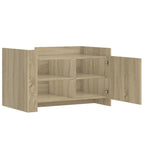 Tavolino da Salotto Rovere Sonoma 80x50x50 cm Legno Multistrato