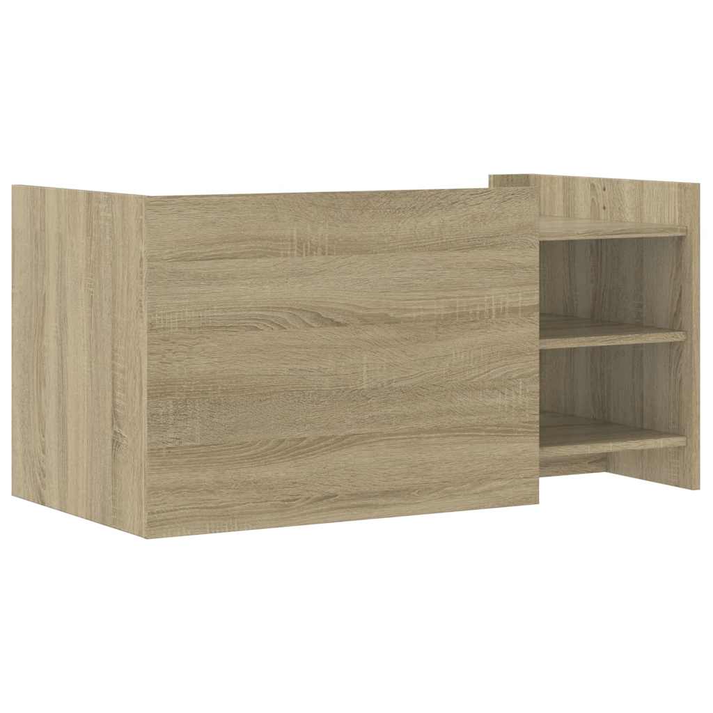 Tavolino Salotto Rovere Sonoma 100x50x50cm in Legno Multistrato