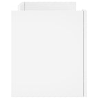 Mobile Porta TV Bianco 80x35x40 cm in Legno Multistrato
