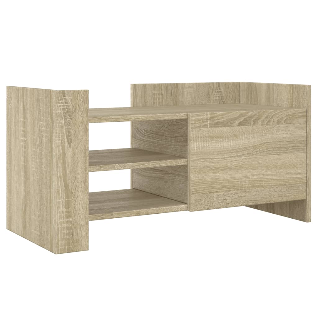 Mobile Porta TV Rovere Sonoma 80x35x40 cm in Legno Multistrato