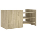 Mobile Porta TV Rovere Sonoma 80x35x40 cm in Legno Multistrato