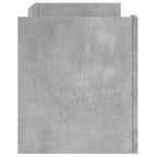 Mobile per TV Grigio Cemento 80x35x40 cm Legno Multistrato