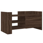 Mobile Porta TV Rovere Marrone 80x35x40 cm in Legno Multistrato