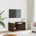 Mobile Porta TV Rovere Marrone 80x35x40 cm in Legno Multistrato