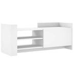 Mobile Porta TV Bianco 100x35x40 cm in Legno Multistrato