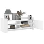 Mobile Porta TV Bianco 100x35x40 cm in Legno Multistrato
