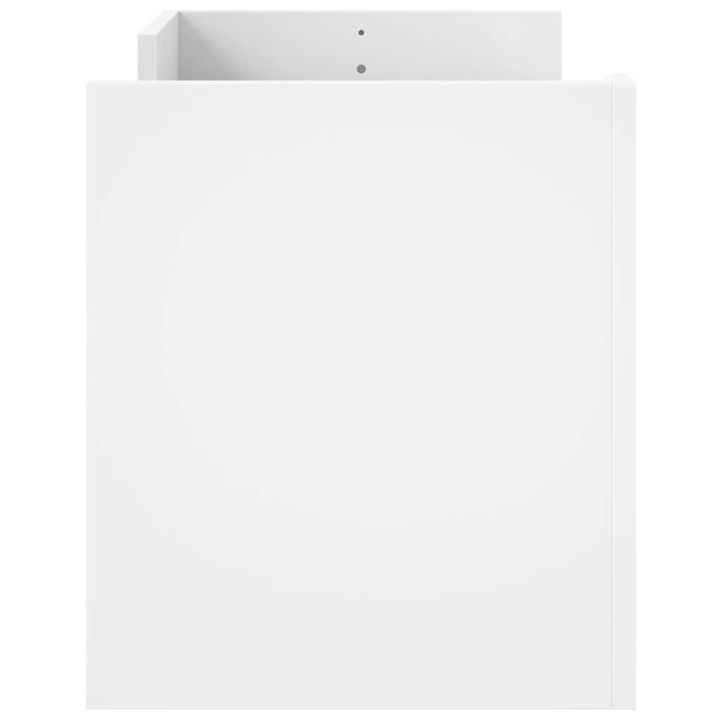 Mobile Porta TV Bianco 100x35x40 cm in Legno Multistrato