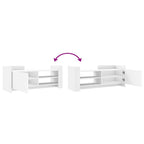 Mobile Porta TV Bianco 100x35x40 cm in Legno Multistrato