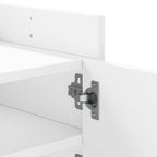 Mobile Porta TV Bianco 100x35x40 cm in Legno Multistrato