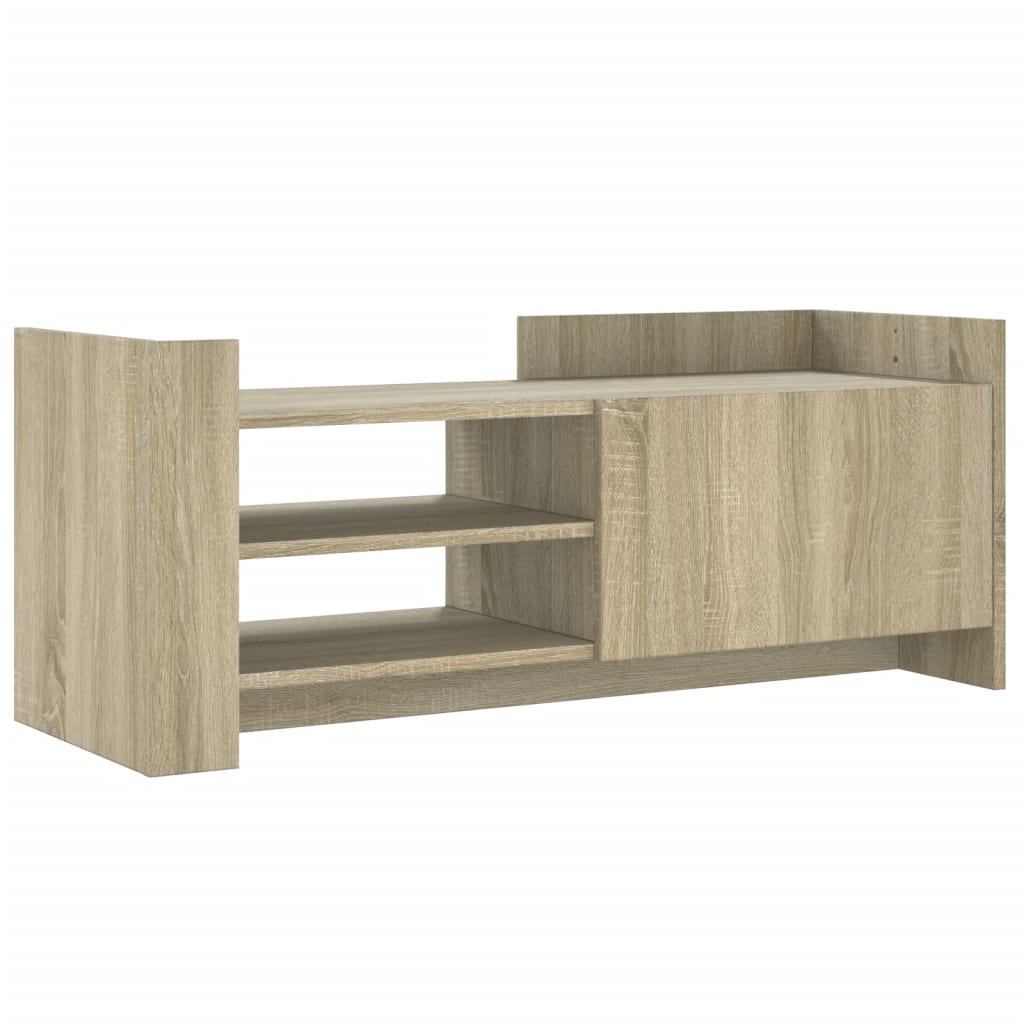 Mobile per TV Rovere Sonoma 100x35x40 cm Legno Multistrato
