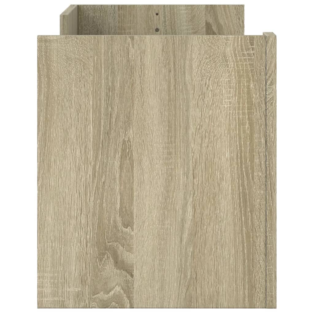 Mobile per TV Rovere Sonoma 100x35x40 cm Legno Multistrato