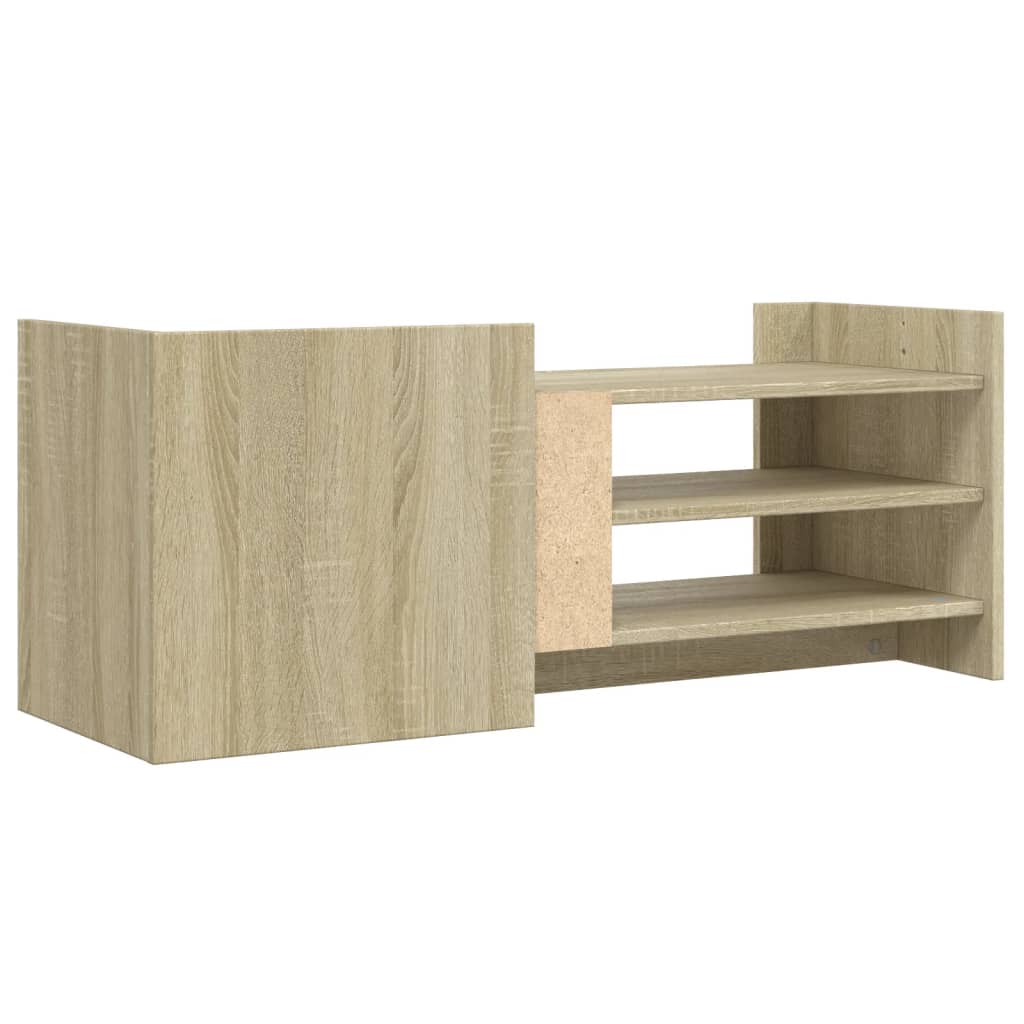 Mobile per TV Rovere Sonoma 100x35x40 cm Legno Multistrato
