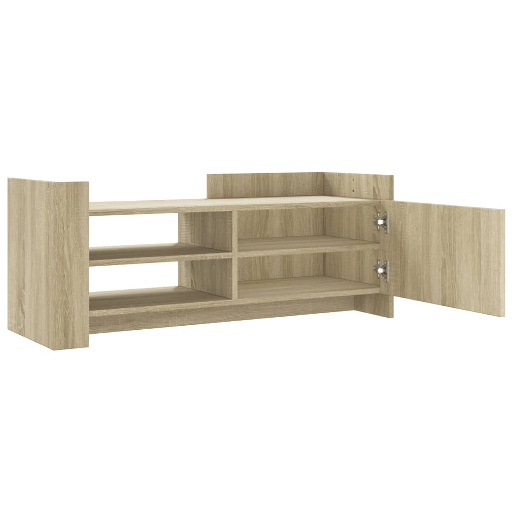 Mobile per TV Rovere Sonoma 100x35x40 cm Legno Multistrato