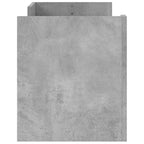 Mobile per TV Grigio Cemento 100x35x40 cm Legno Multistrato