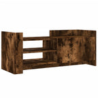 Mobile TV Rovere Fumo 100x35x40 cm in Legno Multistrato