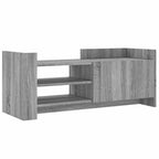 Mobile TV Grigio Sonoma 100x35x40 cm in Legno Multistrato