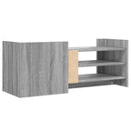 Mobile TV Grigio Sonoma 100x35x40 cm in Legno Multistrato