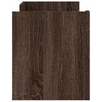 Mobile TV Rovere Marrone 100x35x40 cm in Legno Multistrato