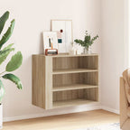 Armadietto a Muro Rovere Sonoma 75x35x60 cm in Truciolato