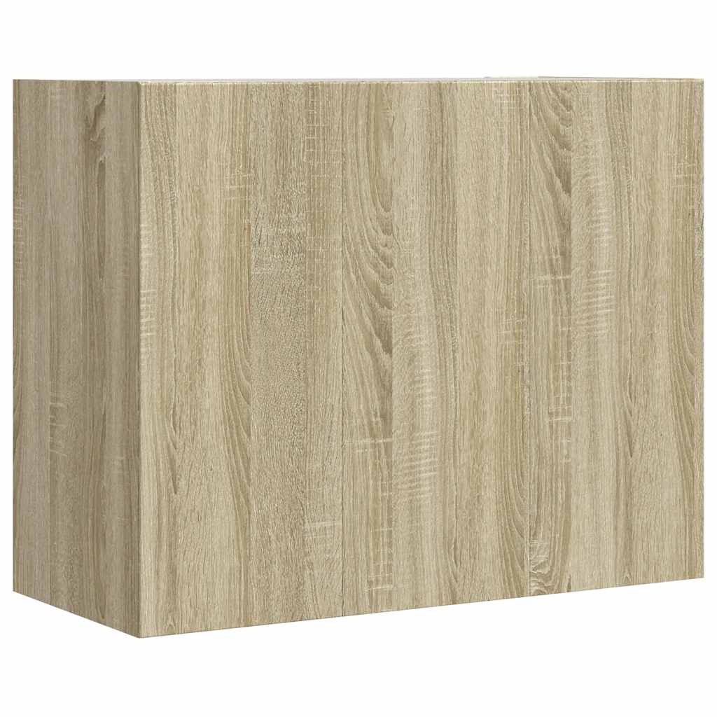 Armadietto a Muro Rovere Sonoma 75x35x60 cm in Truciolato