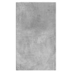 Armadietto a Muro Grigio Cemento 75x35x60 cm in Truciolato