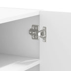 Armadietto a Muro Bianco 75x35x60 cm in Truciolato