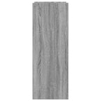 Scarpiera Grigio Sonoma 74,5x37,5x100 cm in Legno Multistrato