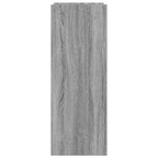 Scarpiera Grigio Sonoma 52x37,5x100 cm in Legno Multistrato