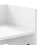 Scaffale a Parete Bianco 70,5x35x30,5 cm in Legno Multistrato